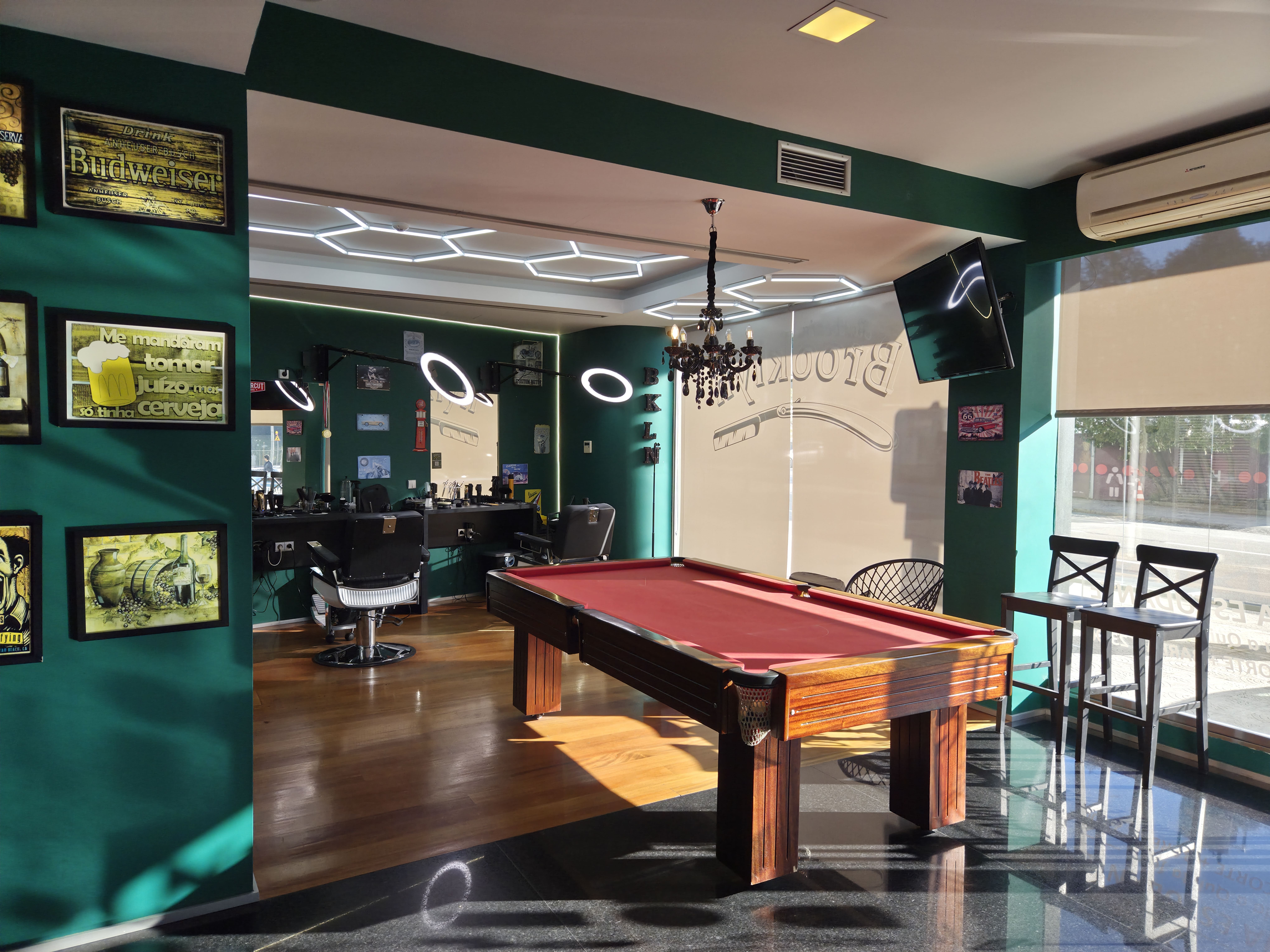 Ambiente da Barbearia